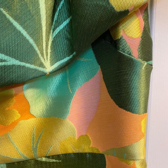 Kate Spade Cucumber Floral Flounce Dress Size 8 - Picture 4 of 5